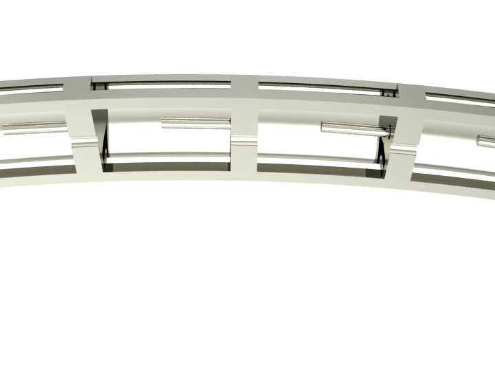 necklace and earring 3D print model_6