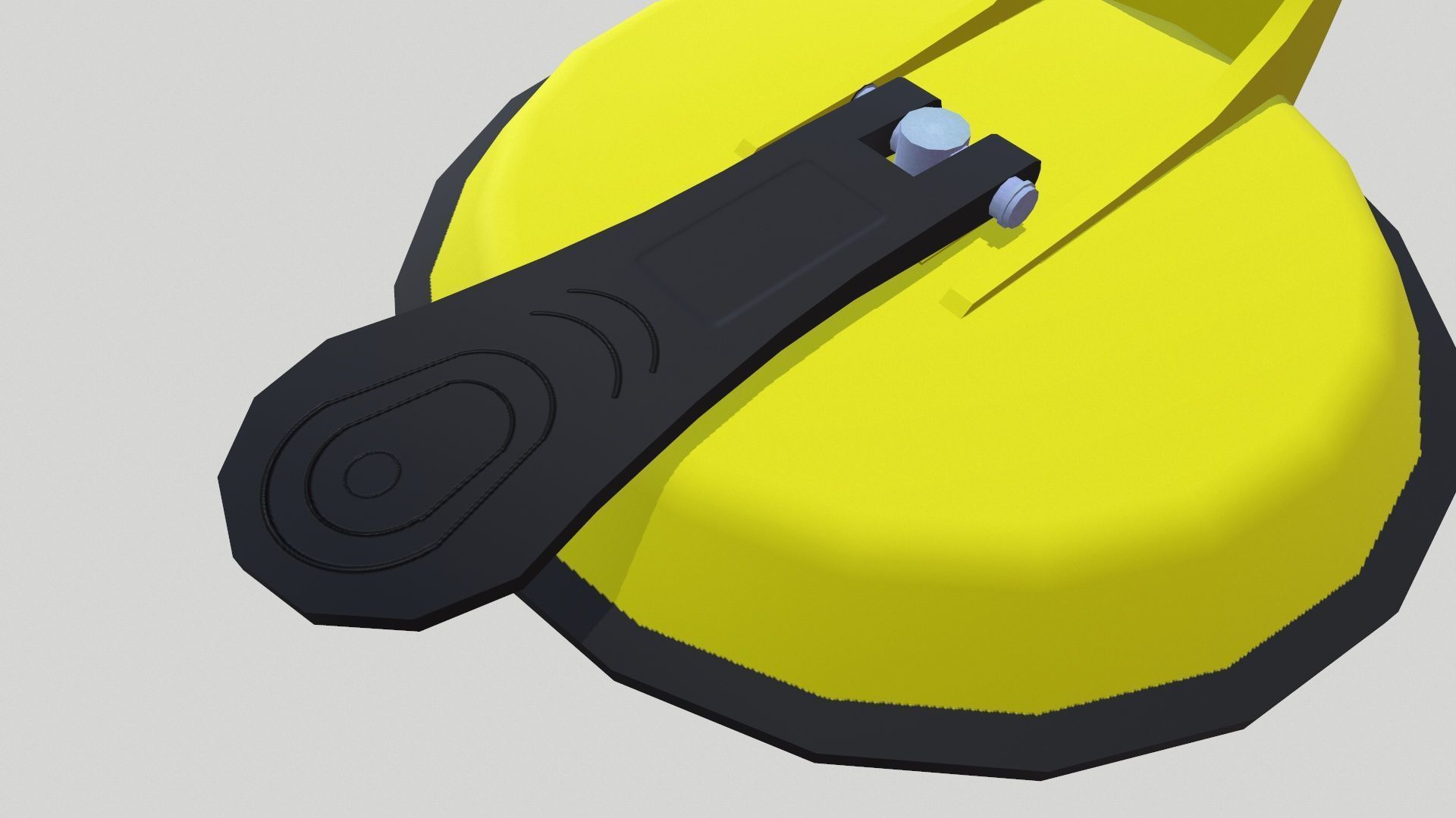 Vaccum Hooks Low-poly 3D model_6