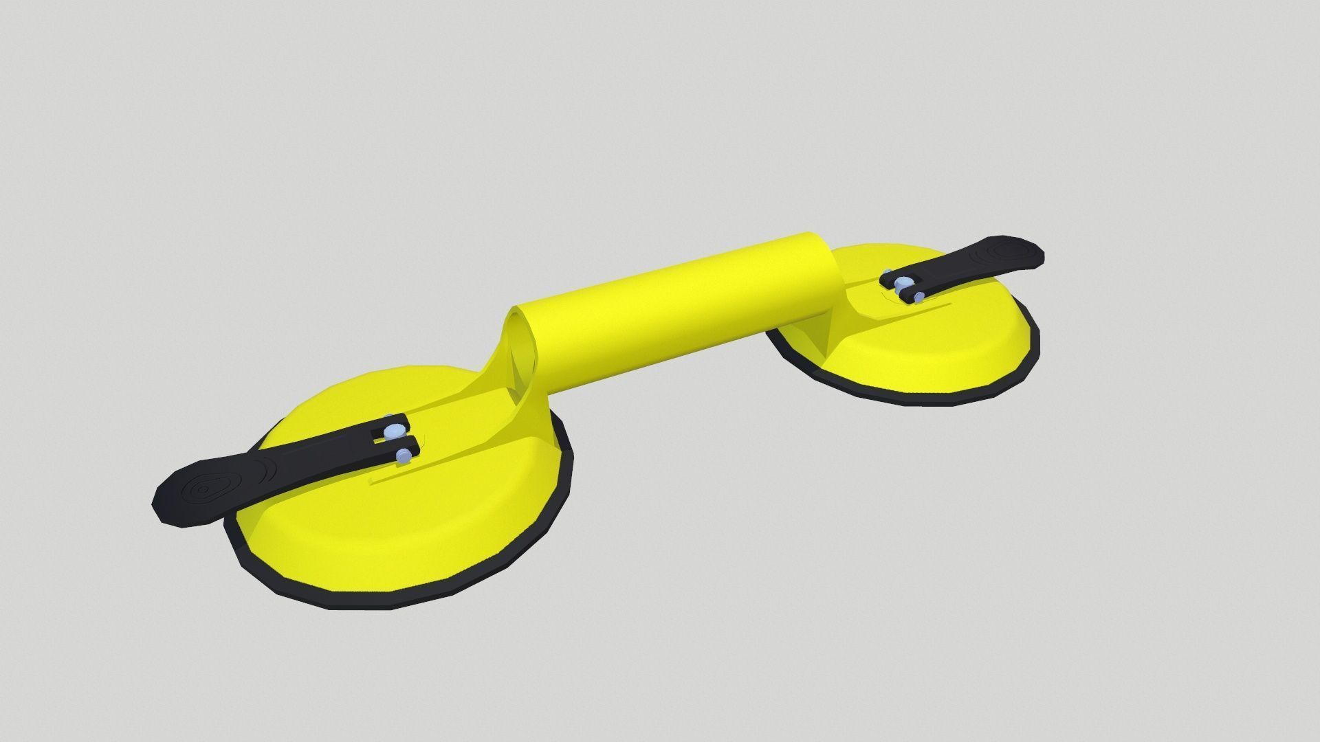 Vaccum Hooks Low-poly 3D model_2