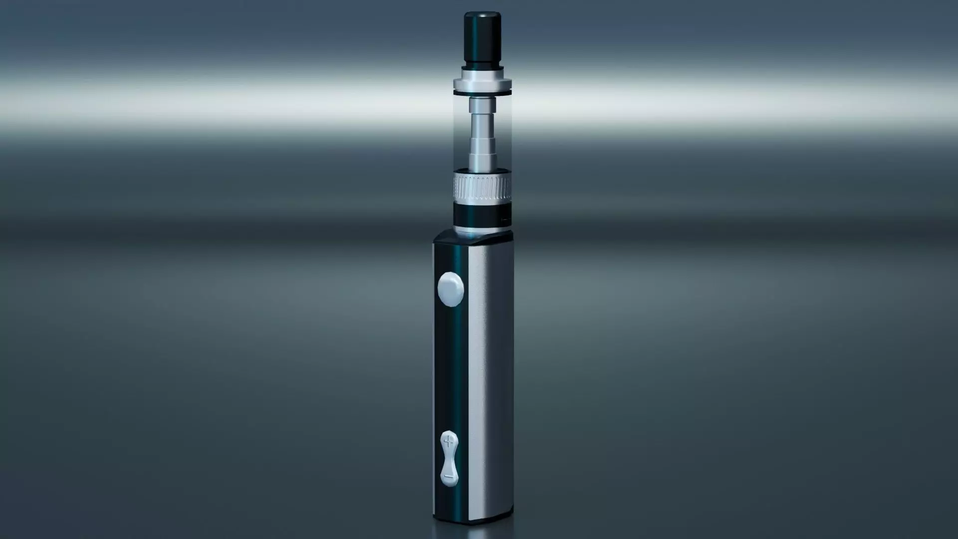 Realistic Low-Poly Vape - PBR Textured Free low-poly 3D model