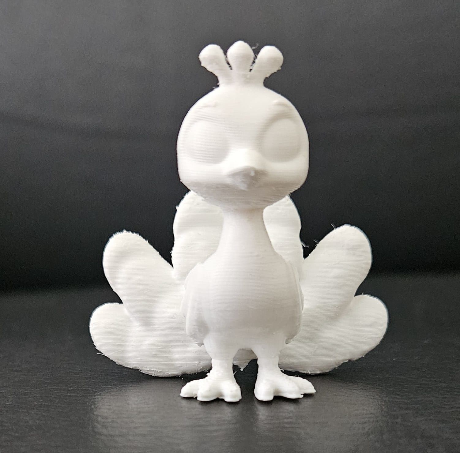 Cute Peacock 3D print model_4