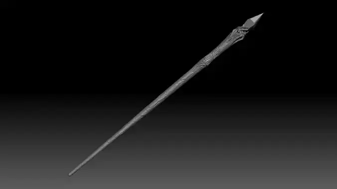Carian Glintstone Staff - Elden Ring weapon 3D print model