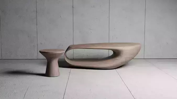 furniture set unique wood