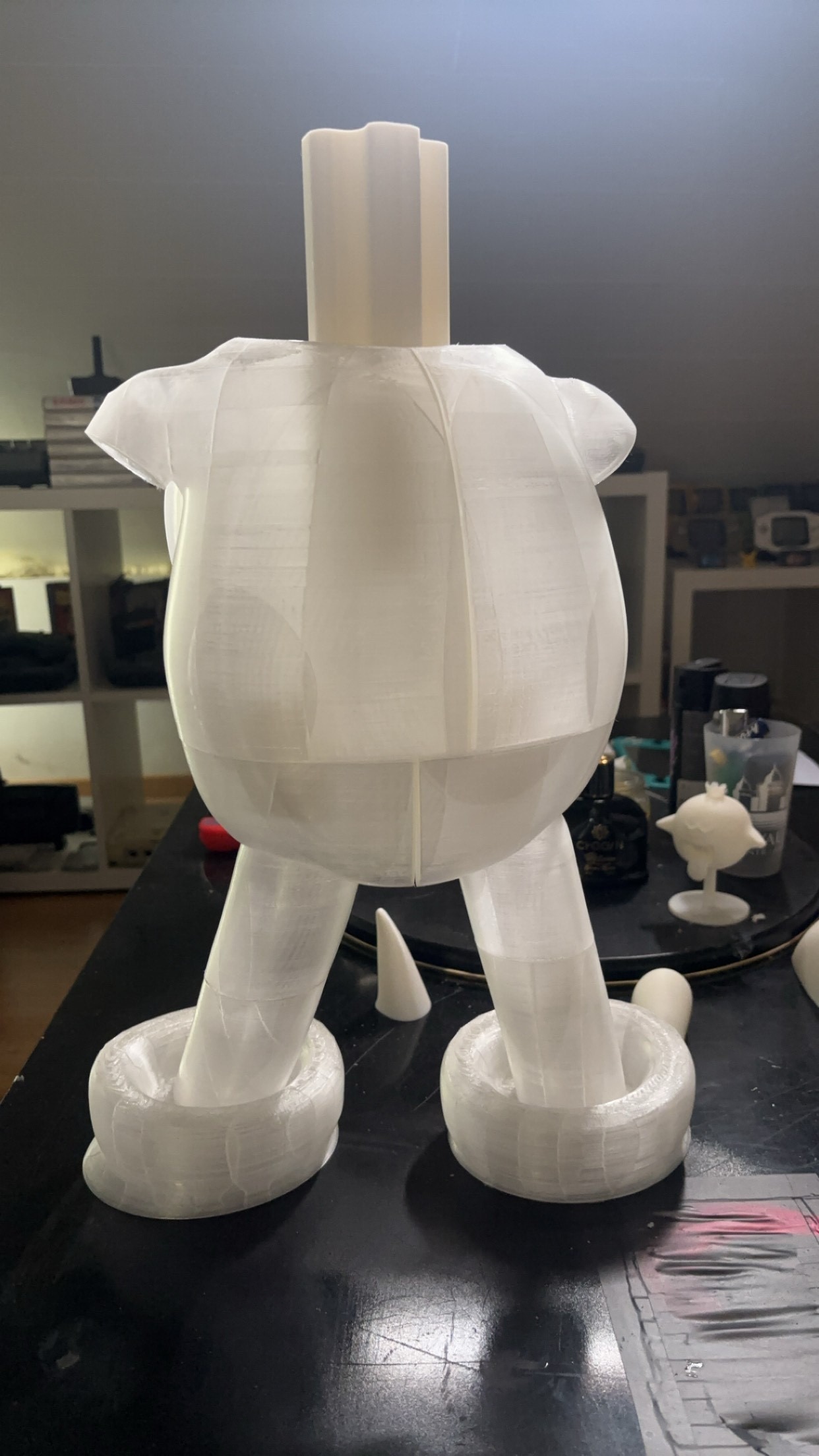 SONIC REAL SIZE MODEL 3D print model_13