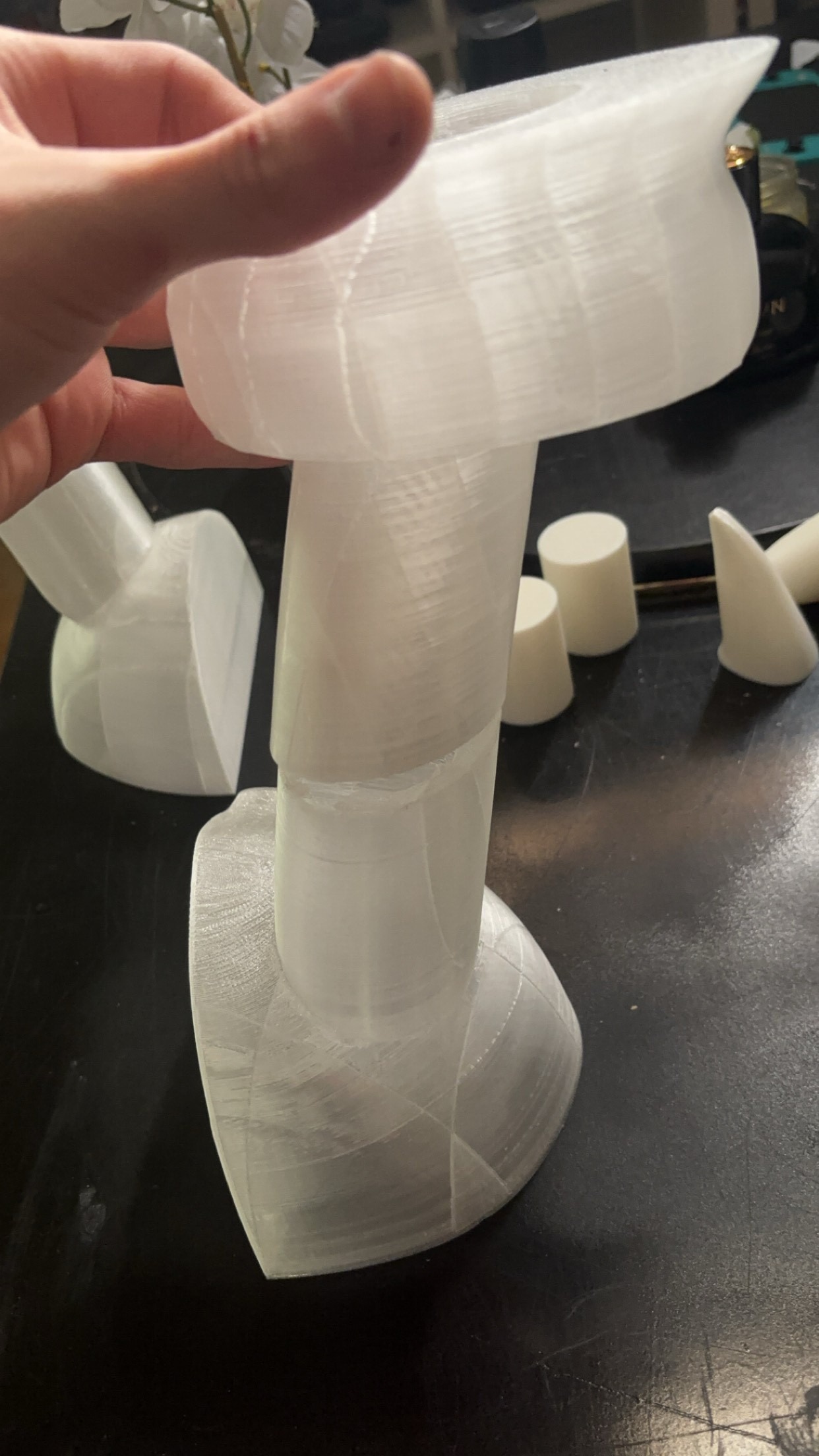 SONIC REAL SIZE MODEL 3D print model_12