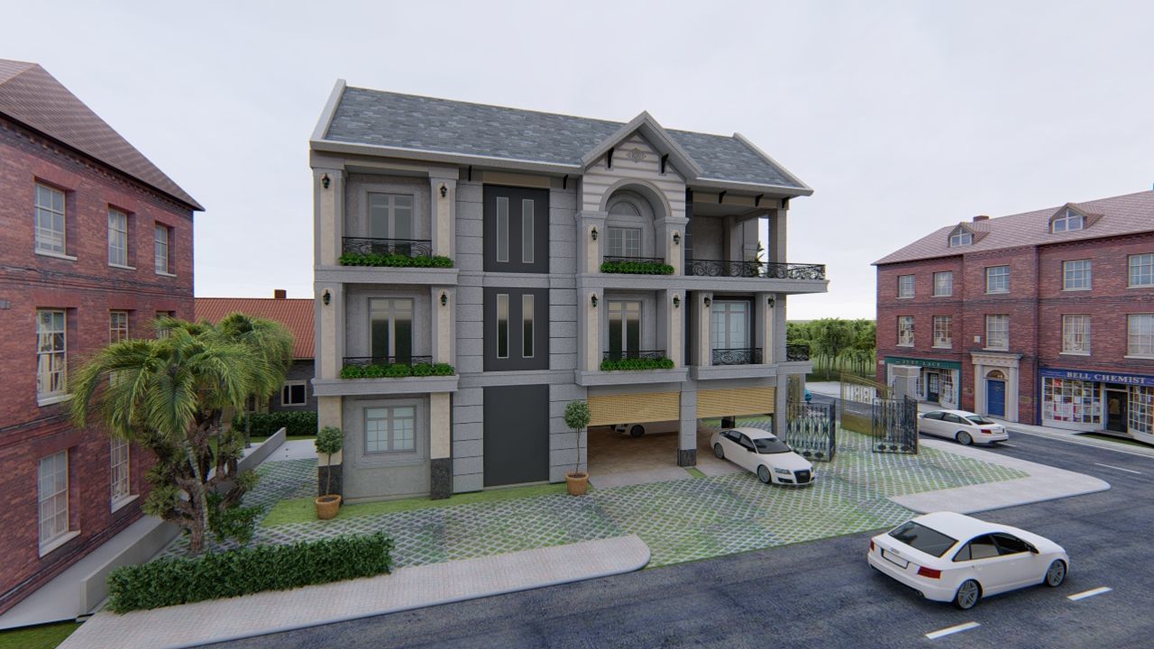 old house-Old Abandoned House 3D model_2