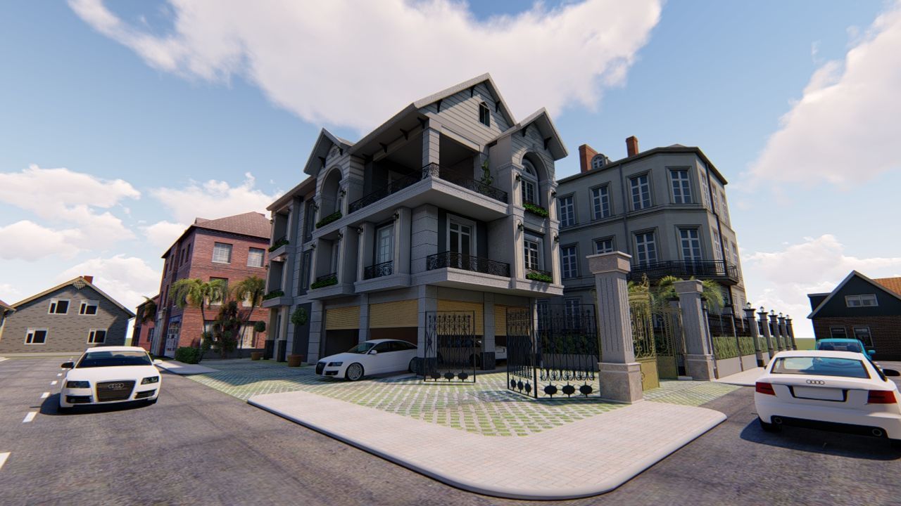 old house-Old Abandoned House 3D model_6