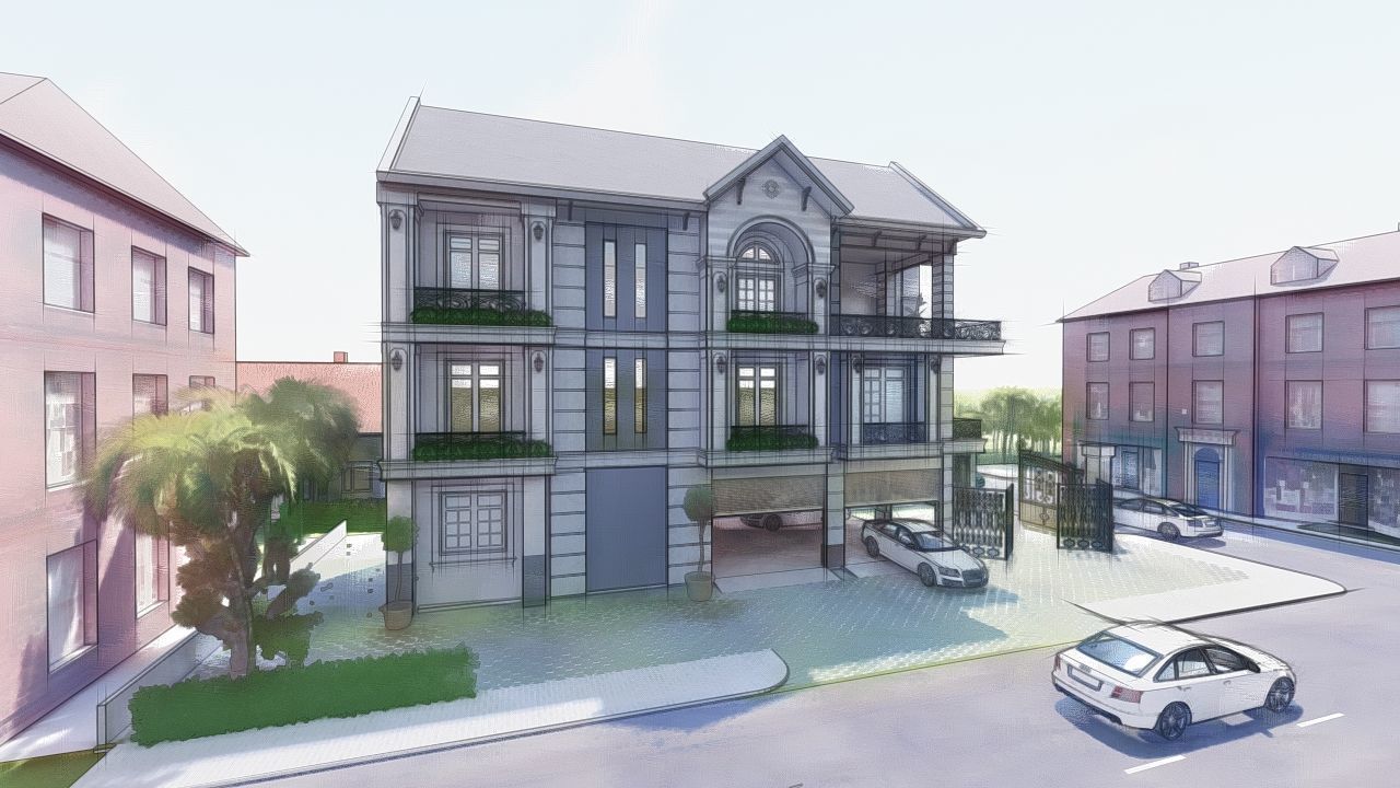 old house-Old Abandoned House 3D model_4