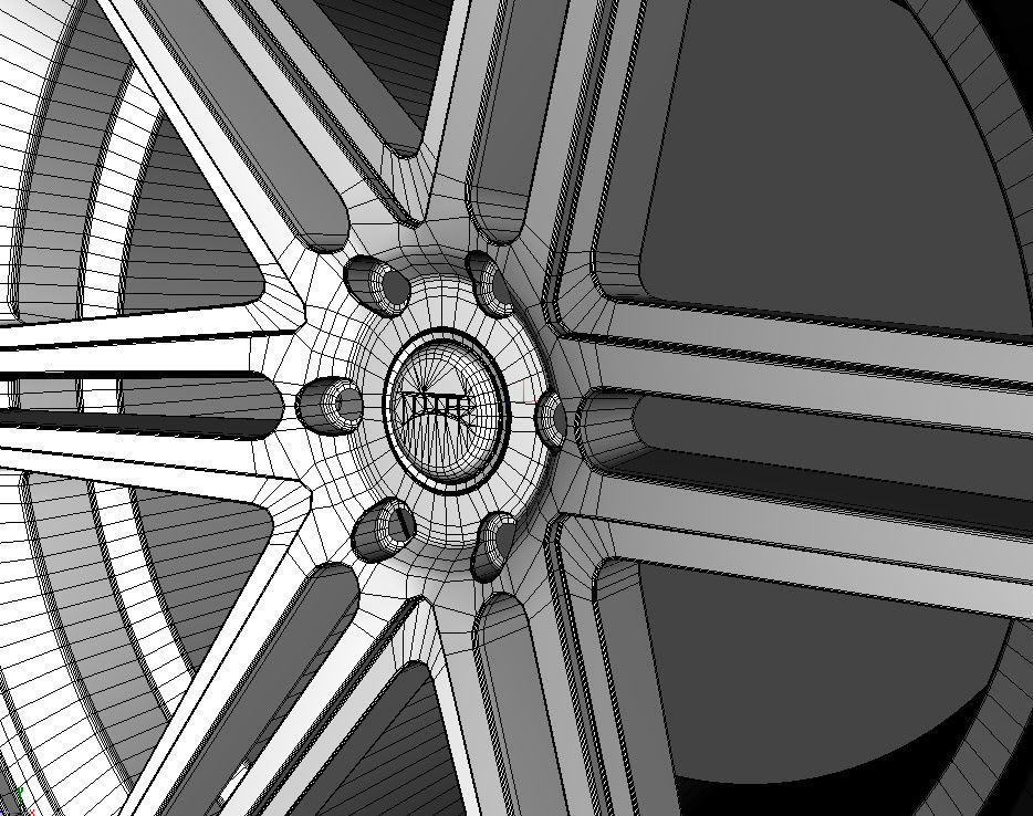 WHEEL BASED on DUB S123 SKILLZ 3D model_15