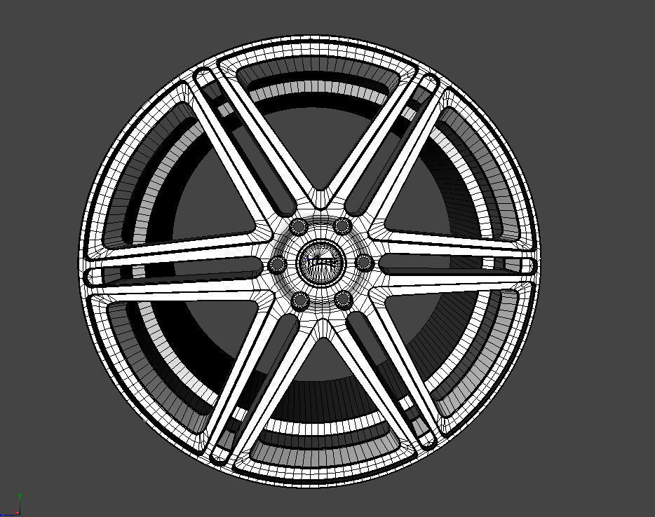 WHEEL BASED on DUB S123 SKILLZ 3D model_13
