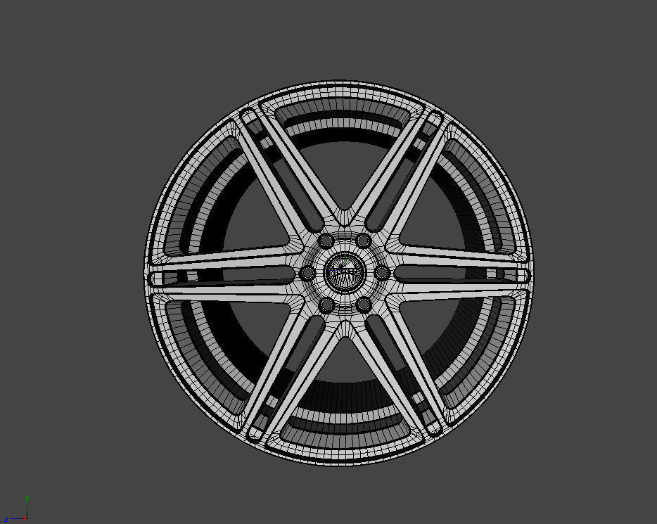 WHEEL BASED on DUB S123 SKILLZ 3D model_5