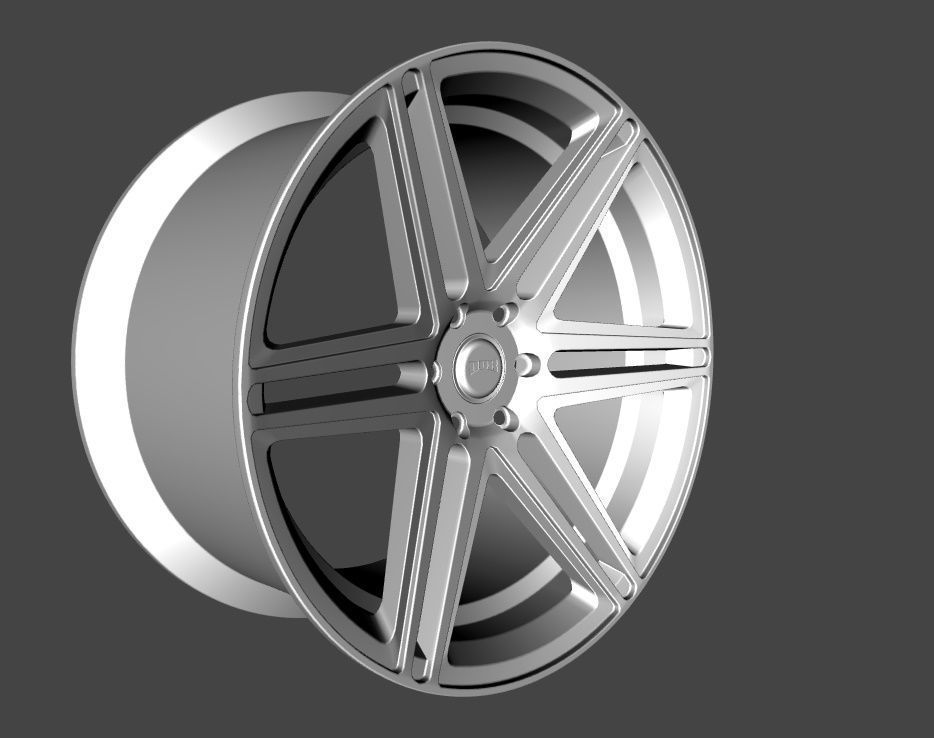 WHEEL BASED on DUB S123 SKILLZ 3D model_8
