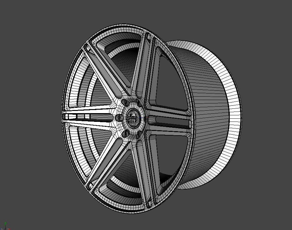 WHEEL BASED on DUB S123 SKILLZ 3D model_14