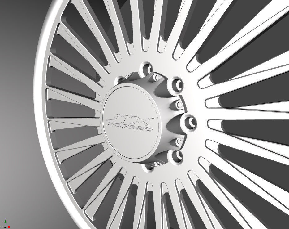 WHEEL BASED on JTX FORGED STILETTO 3D model_11