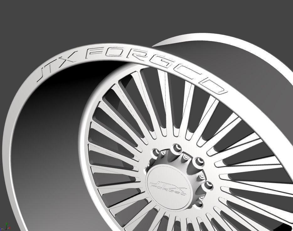 WHEEL BASED on JTX FORGED STILETTO 3D model_12