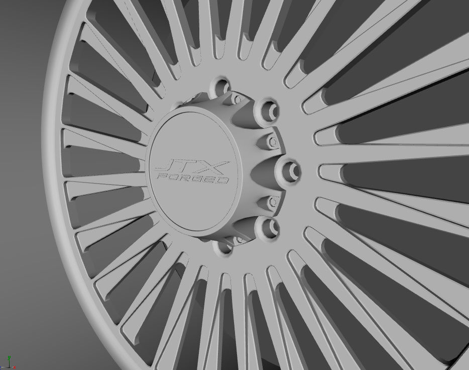 WHEEL BASED on JTX FORGED STILETTO 3D model_3
