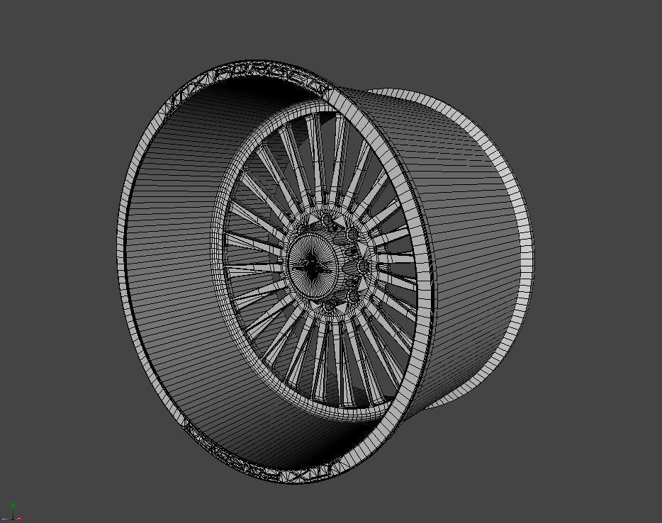 WHEEL BASED on JTX FORGED STILETTO 3D model_6