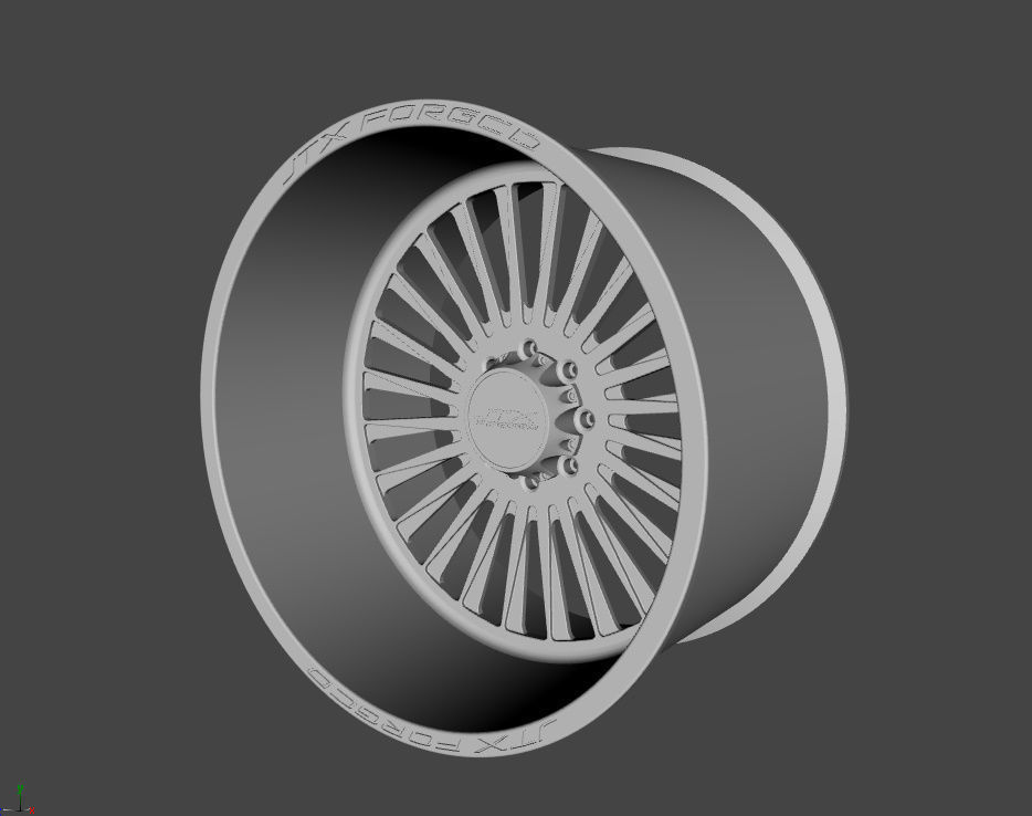 WHEEL BASED on JTX FORGED STILETTO 3D model_2