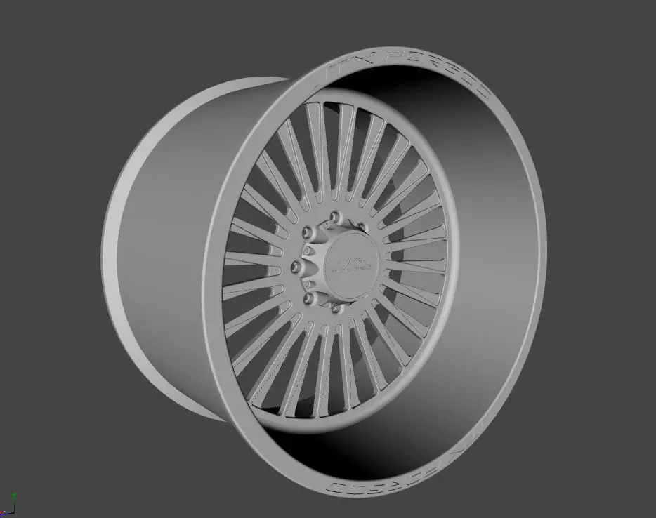 WHEEL BASED on JTX FORGED STILETTO 3D model_0