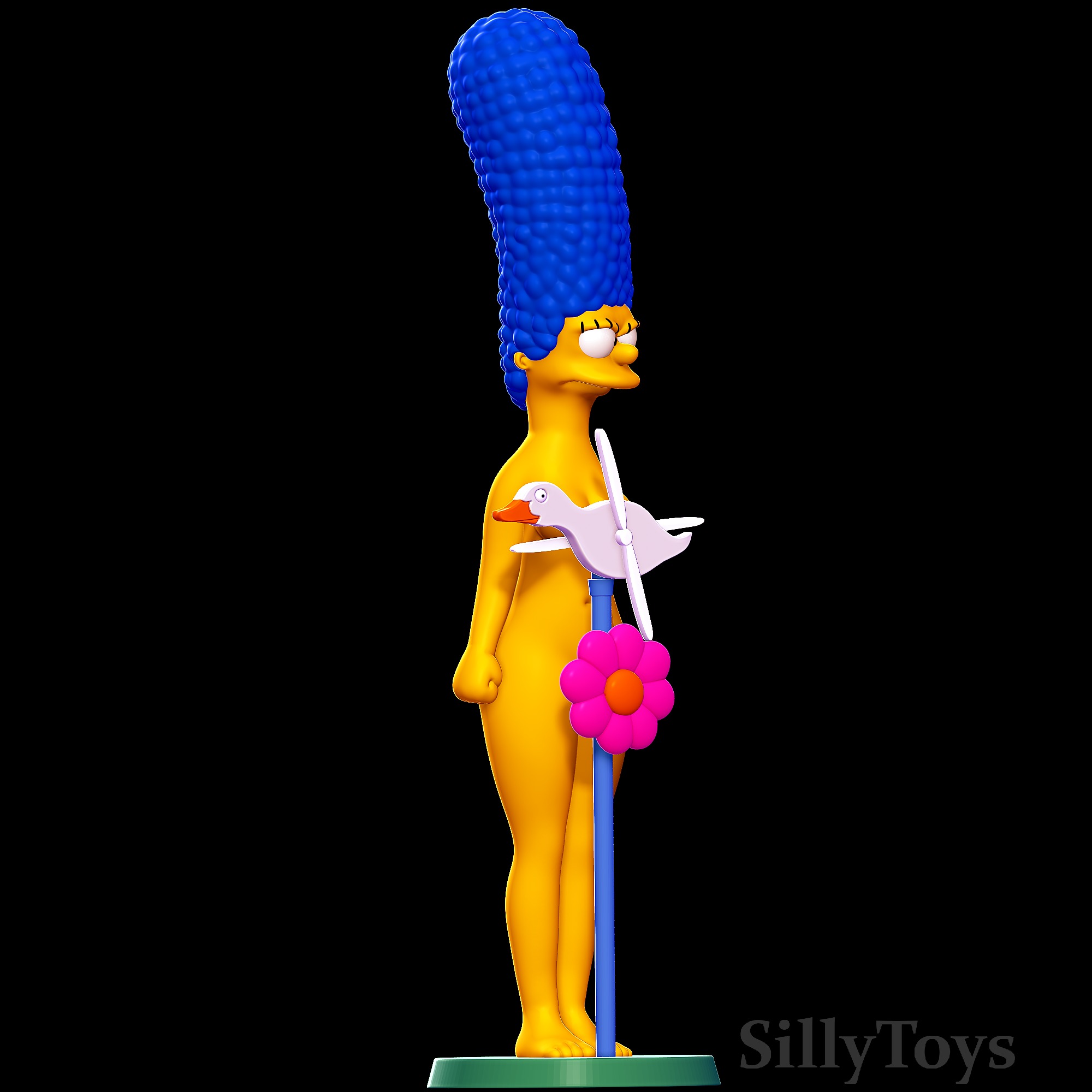Marge Simpson - The Simpsons 3D print model_1