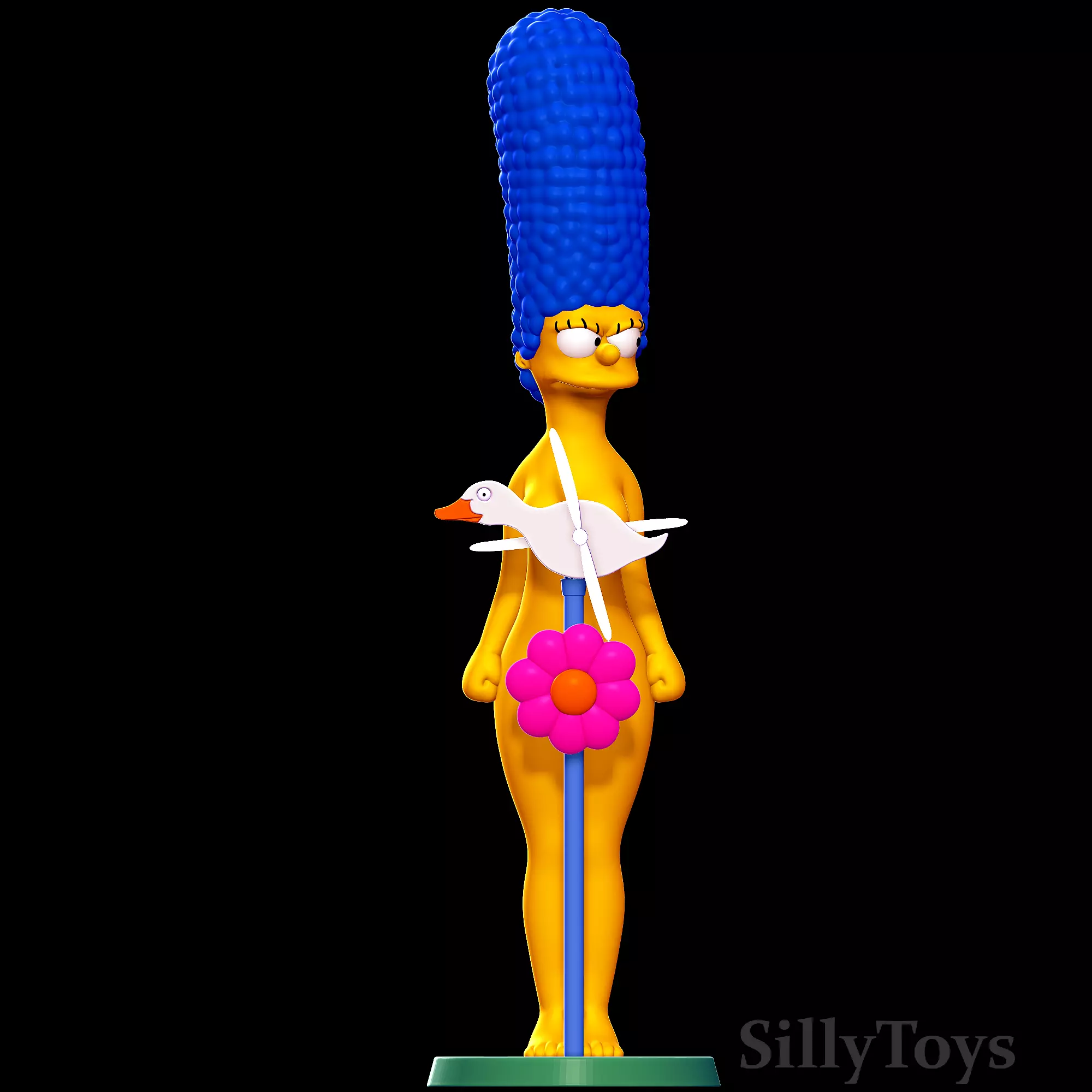 Marge Simpson - The Simpsons 3D print model_0