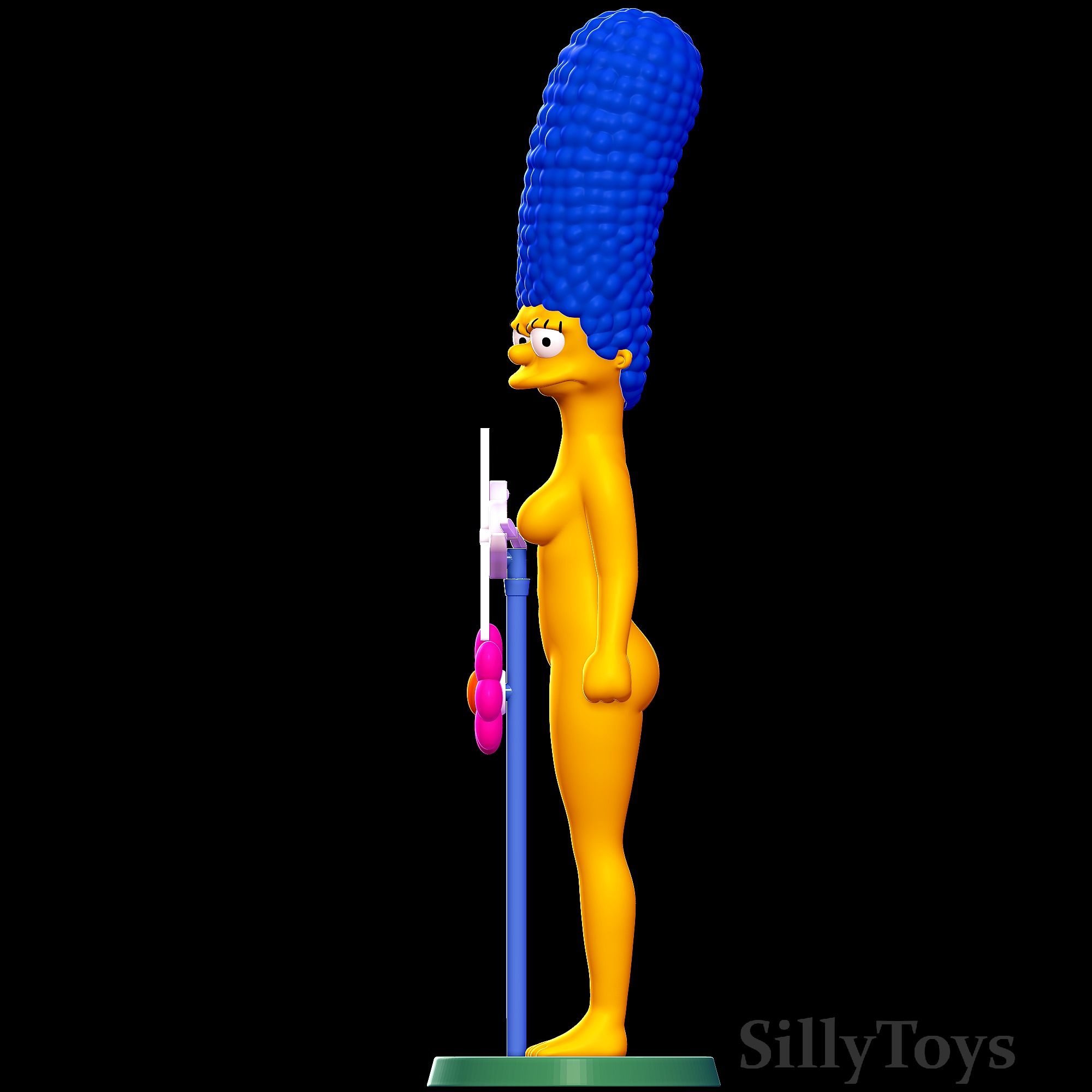 Marge Simpson - The Simpsons 3D print model_5