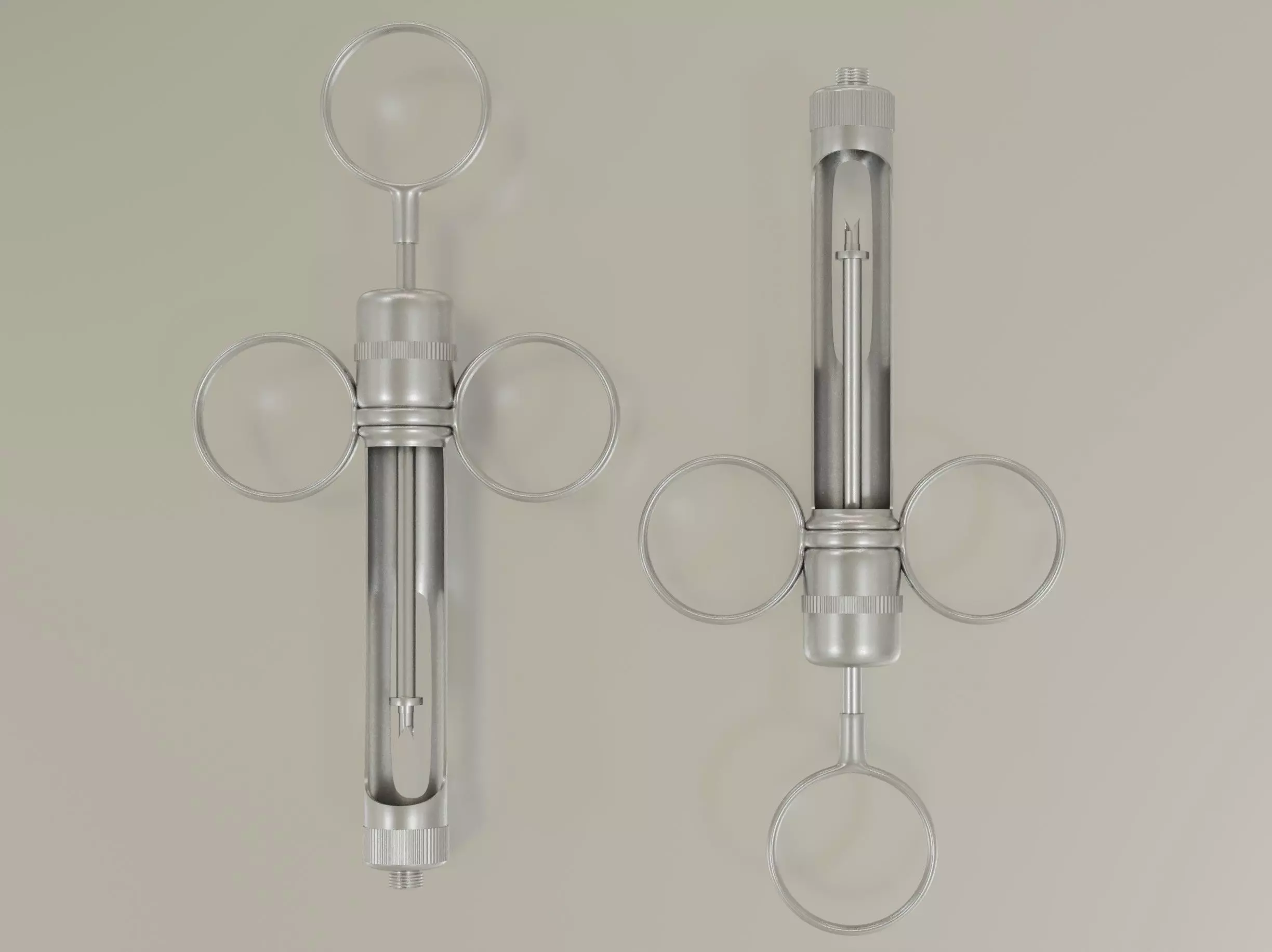 Dental Syringe 3D model