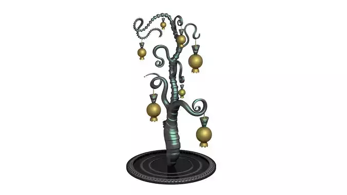 Fairytale Tree of Abundance 3D model