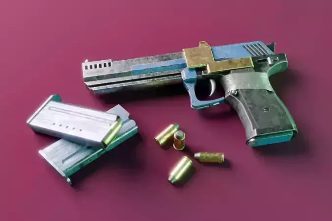 Post-apocalyptic Desert Eagle