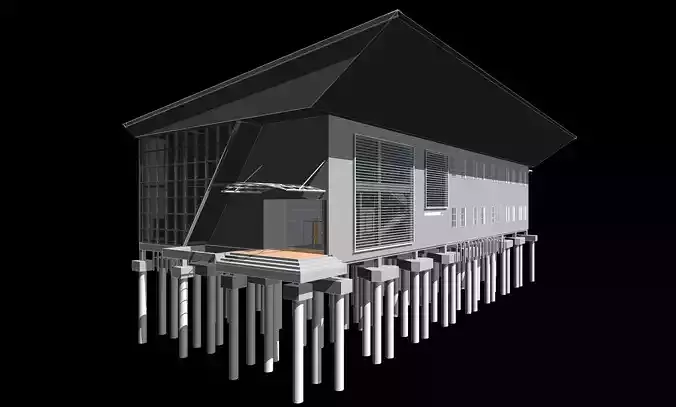 Laboratory building in REVIT 24R05