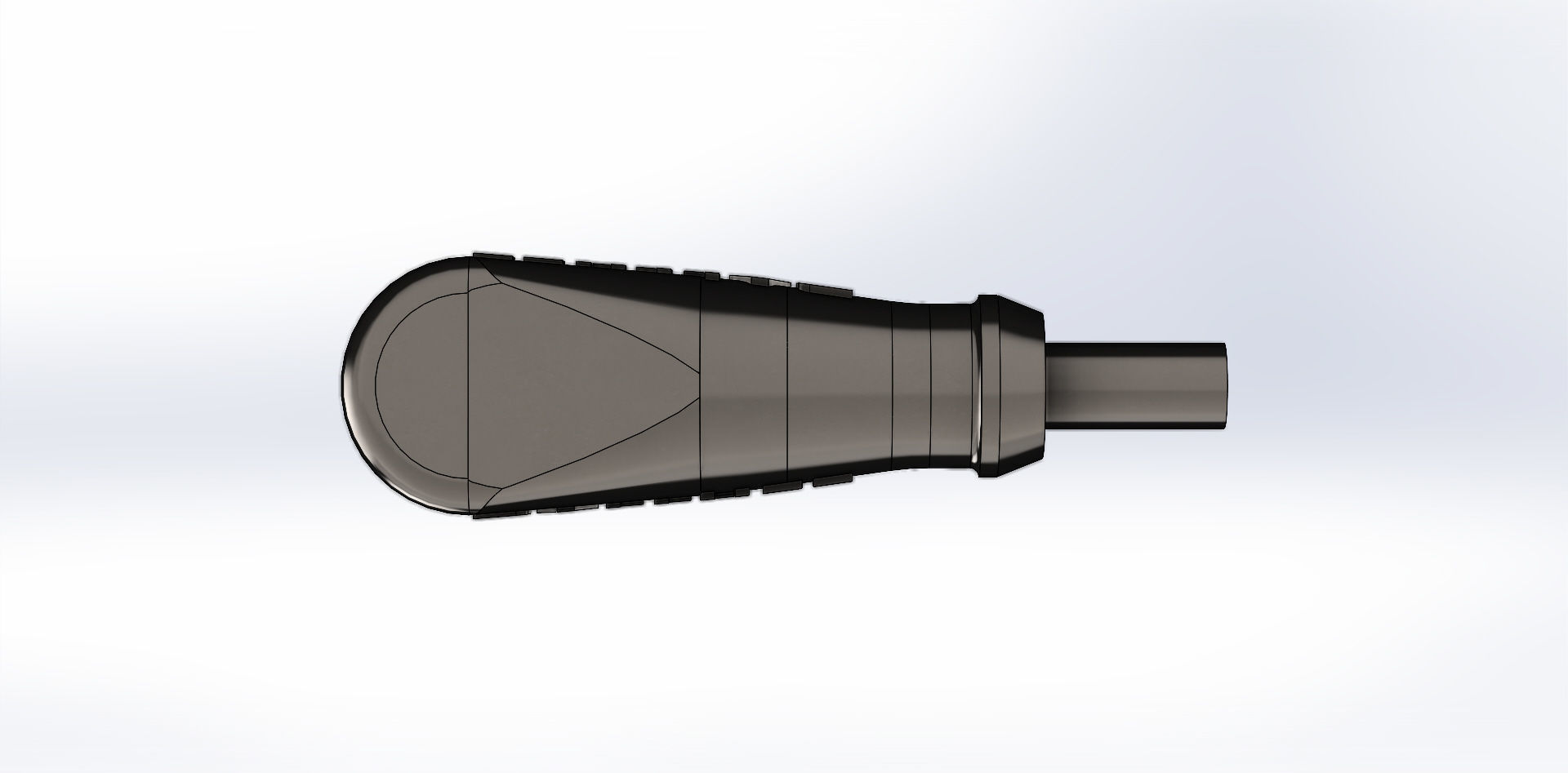 Sensor Indutivo Angular Baluff BES M12EI Inductive Sensor 3D model_18