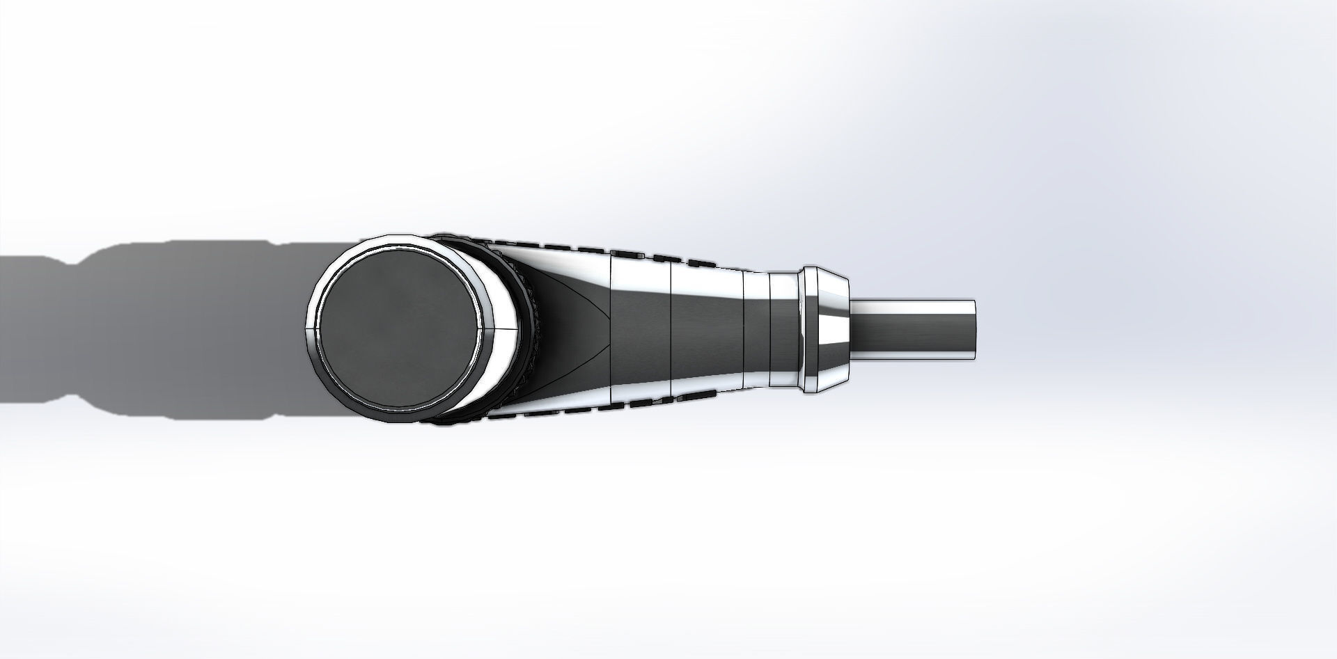 Sensor Indutivo Angular Baluff BES M12EI Inductive Sensor 3D model_2