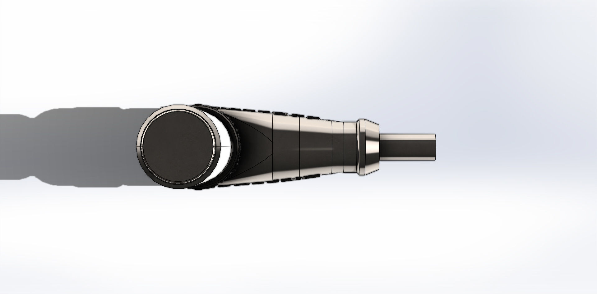 Sensor Indutivo Angular Baluff BES M12EI Inductive Sensor 3D model_16