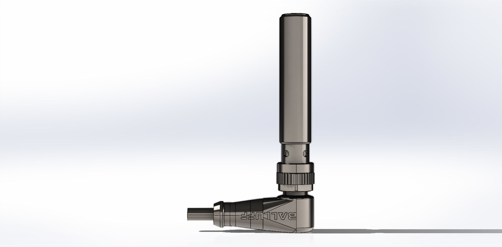 Sensor Indutivo Angular Baluff BES M12EI Inductive Sensor 3D model_26