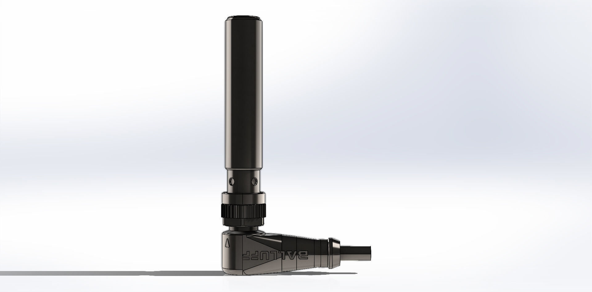 Sensor Indutivo Angular Baluff BES M12EI Inductive Sensor 3D model_22