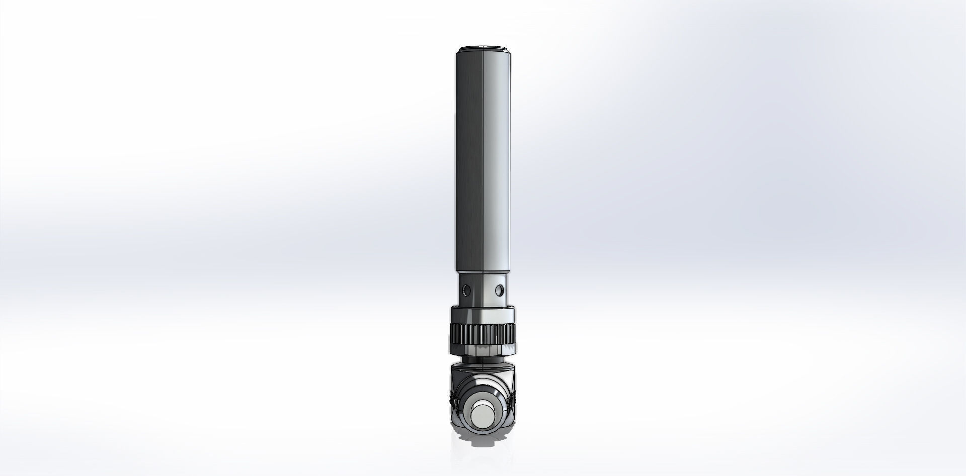 Sensor Indutivo Angular Baluff BES M12EI Inductive Sensor 3D model_10