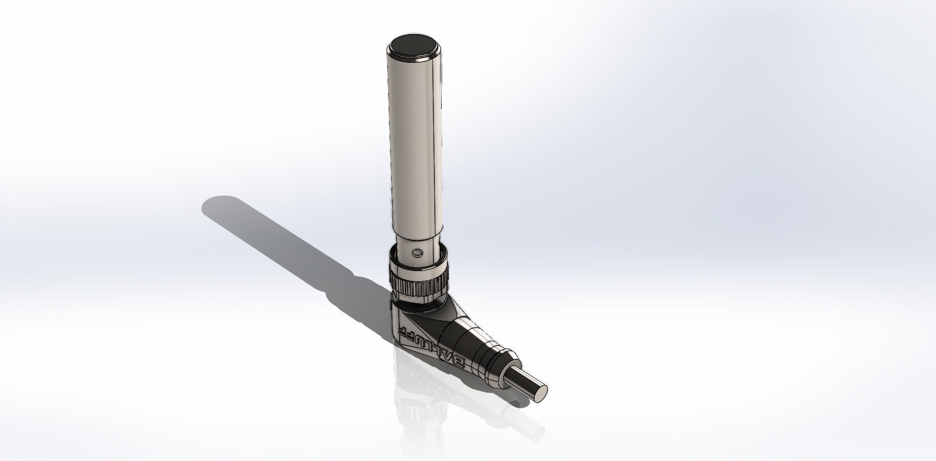 Sensor Indutivo Angular Baluff BES M12EI Inductive Sensor 3D model_14