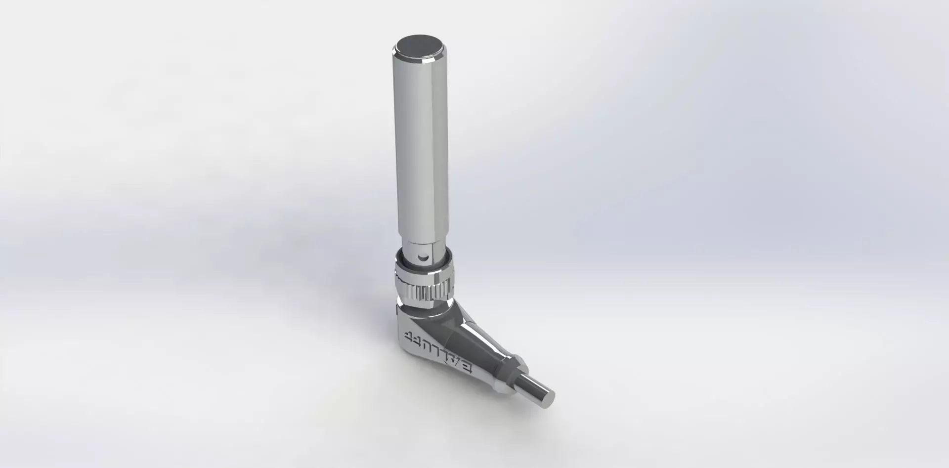 Sensor Indutivo Angular Baluff BES M12EI Inductive Sensor 3D model_0