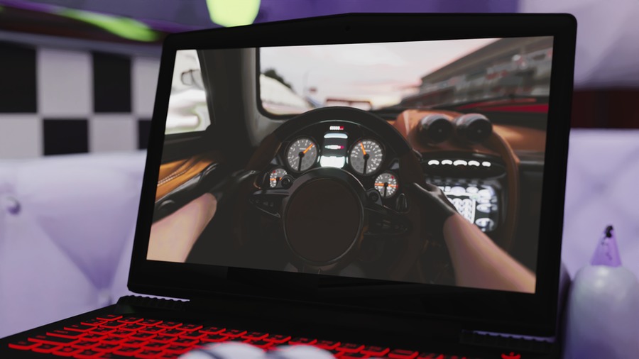 Pagani Huayra 2012 Low-poly 3D model_5