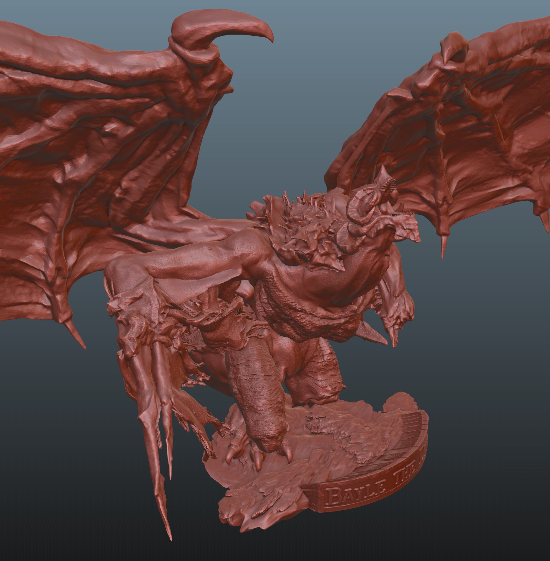 Elden Ring Bayle the Dread Bonus Igon 3D print model_5