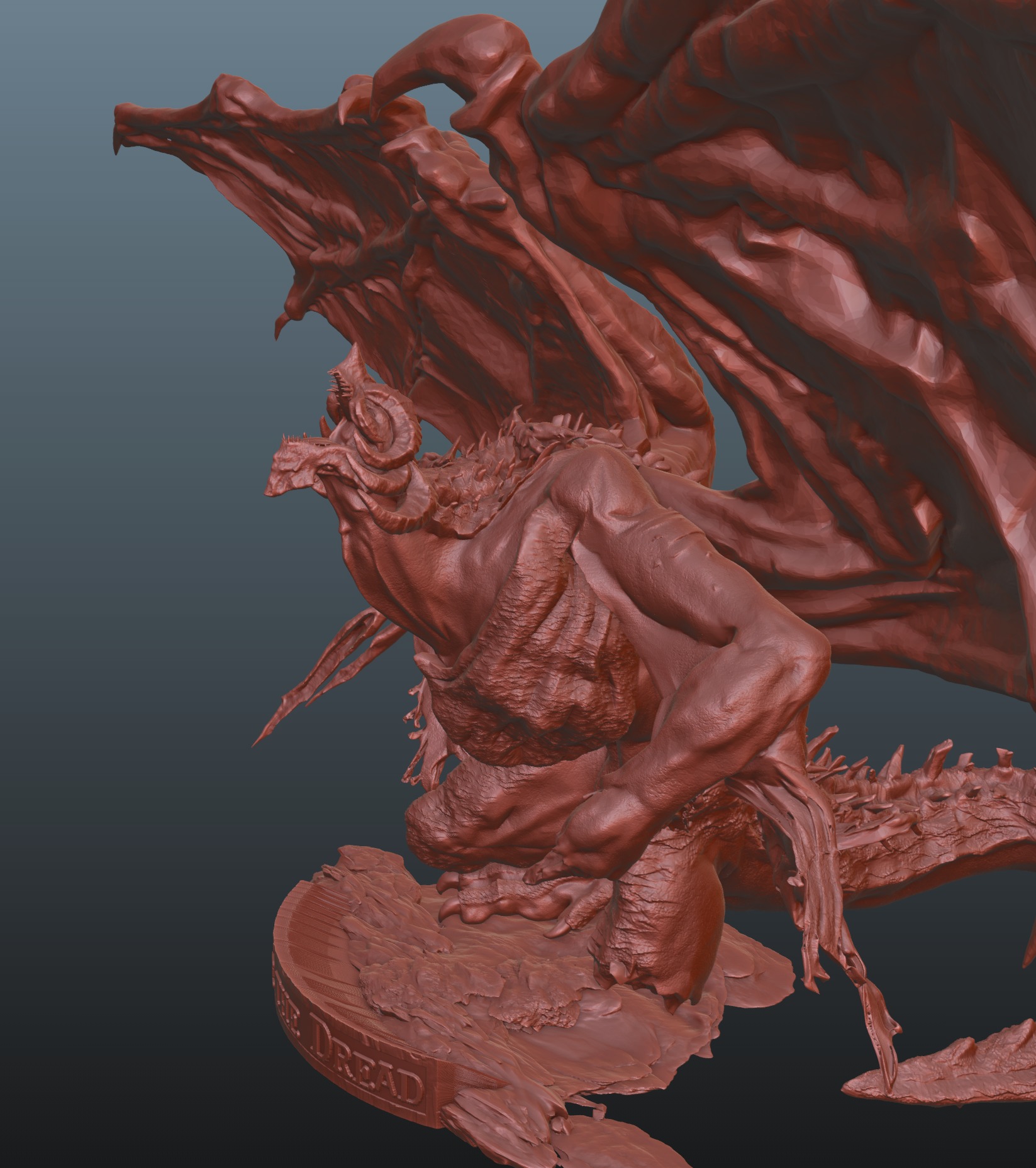 Elden Ring Bayle the Dread Bonus Igon 3D print model_6