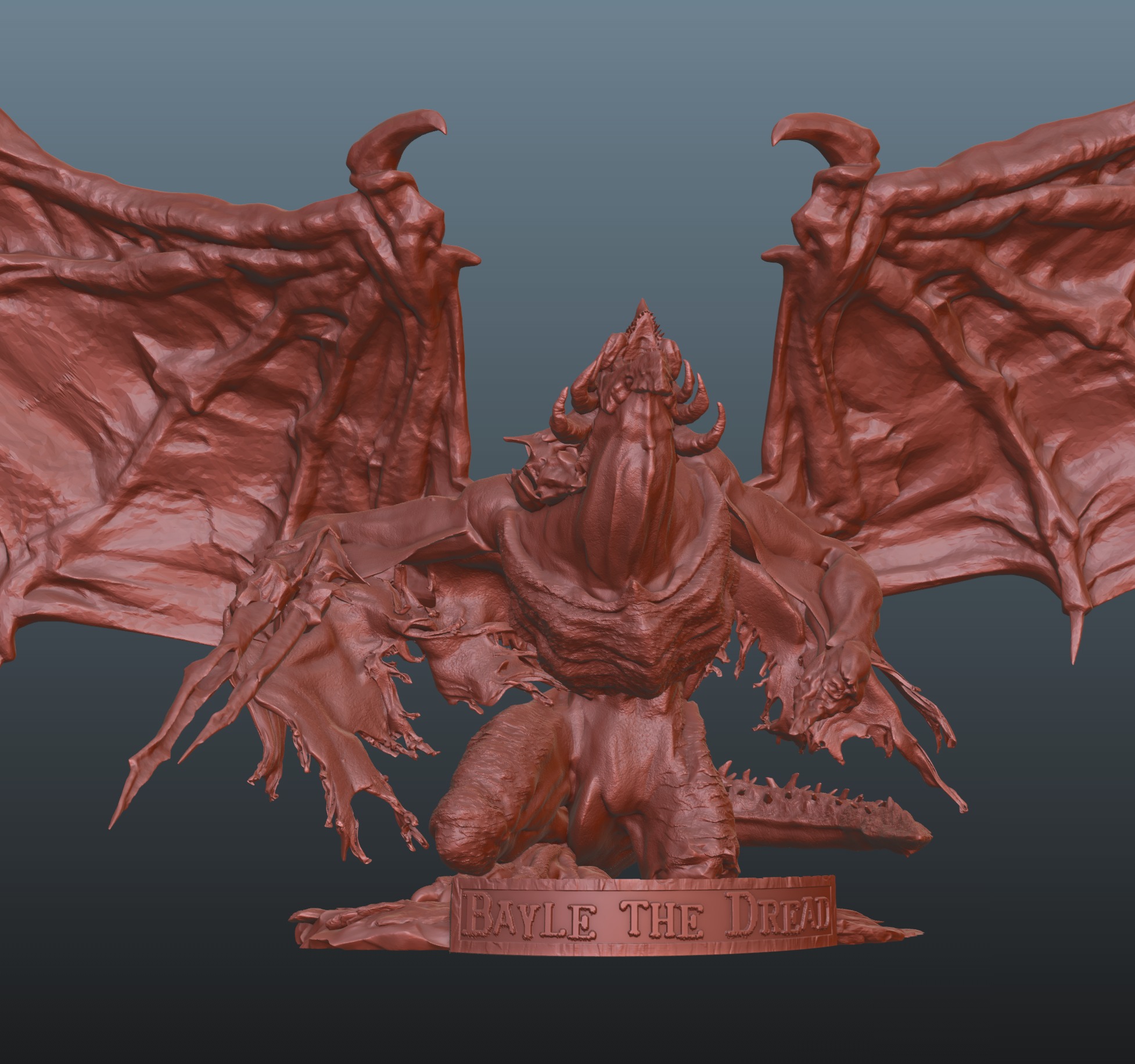 Elden Ring Bayle the Dread Bonus Igon 3D print model_2