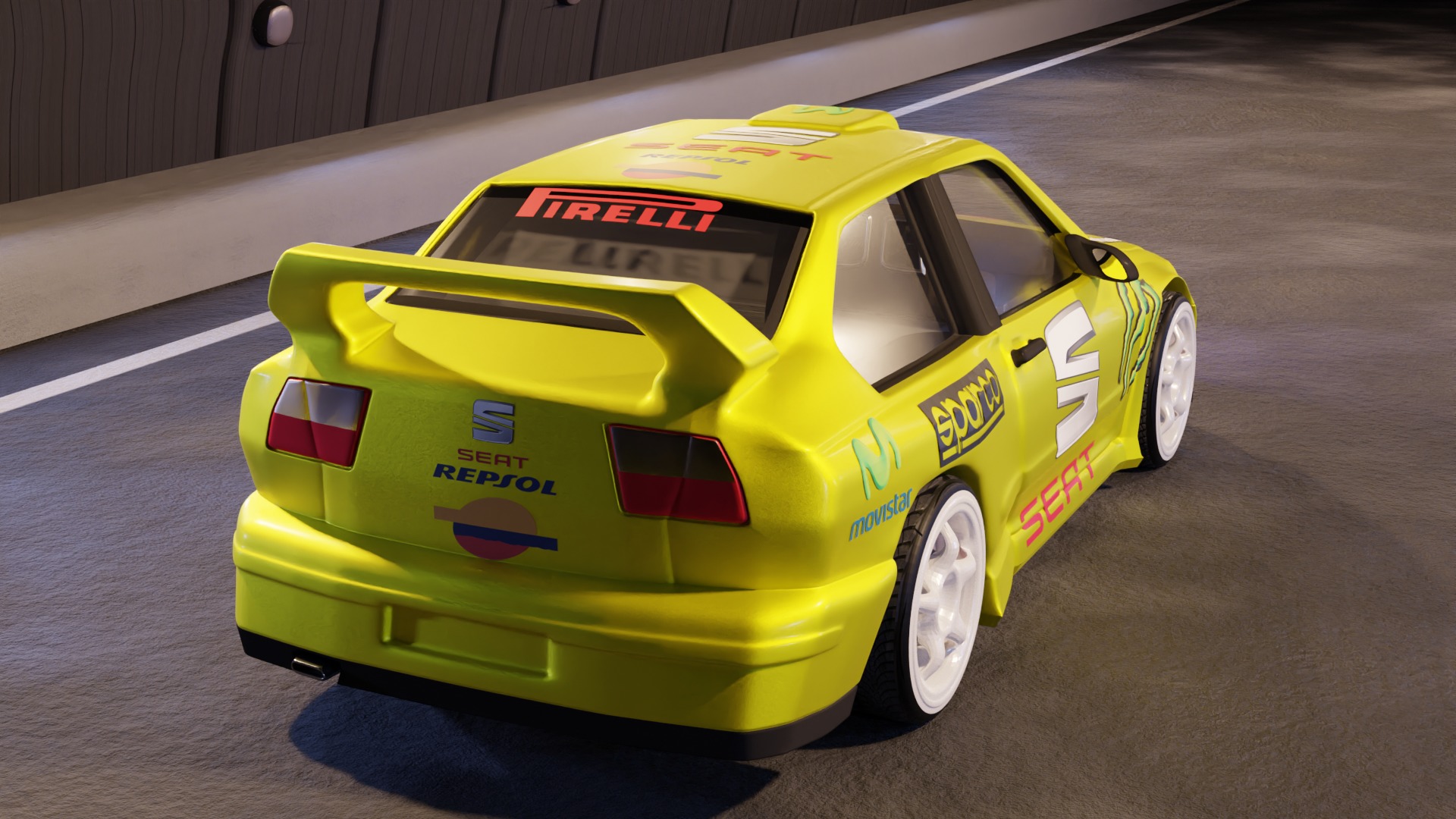 Seat Cordoba WRC 3D print model_6