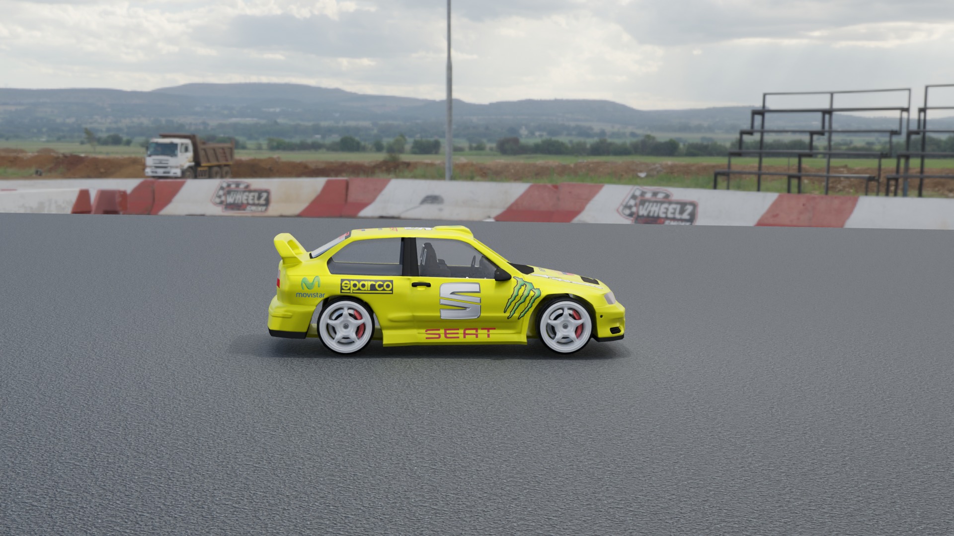 Seat Cordoba WRC 3D print model_18