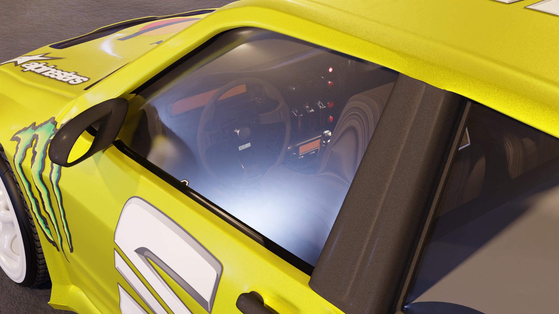 Seat Cordoba WRC 3D print model_13