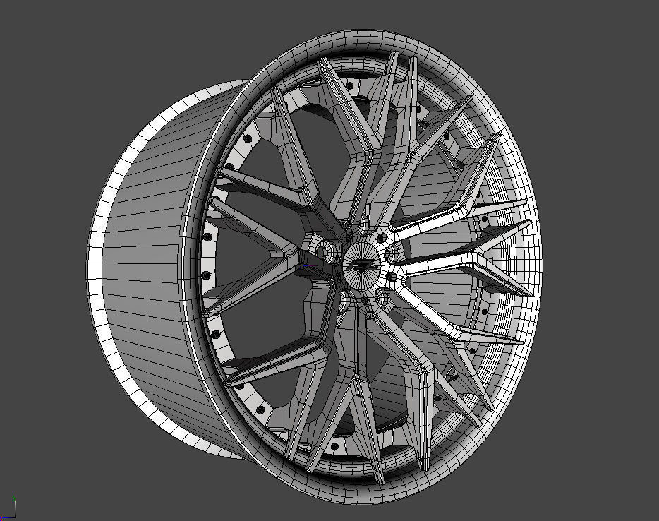 WHEEL BASED on FL FORCE ELITE 3D model_12