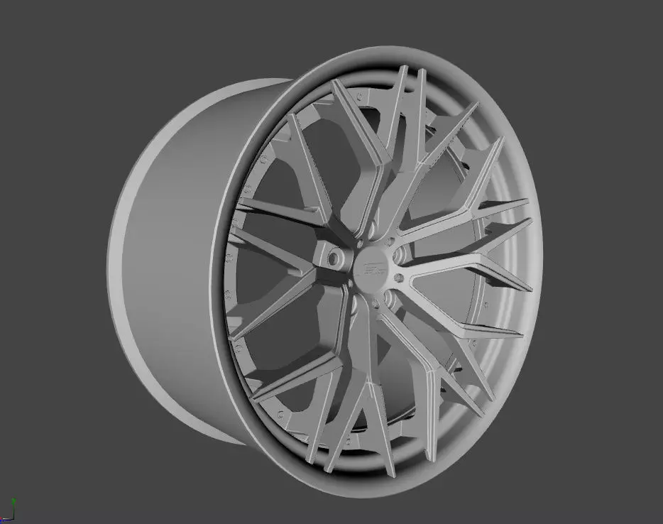 WHEEL BASED on FL FORCE ELITE 3D model_0