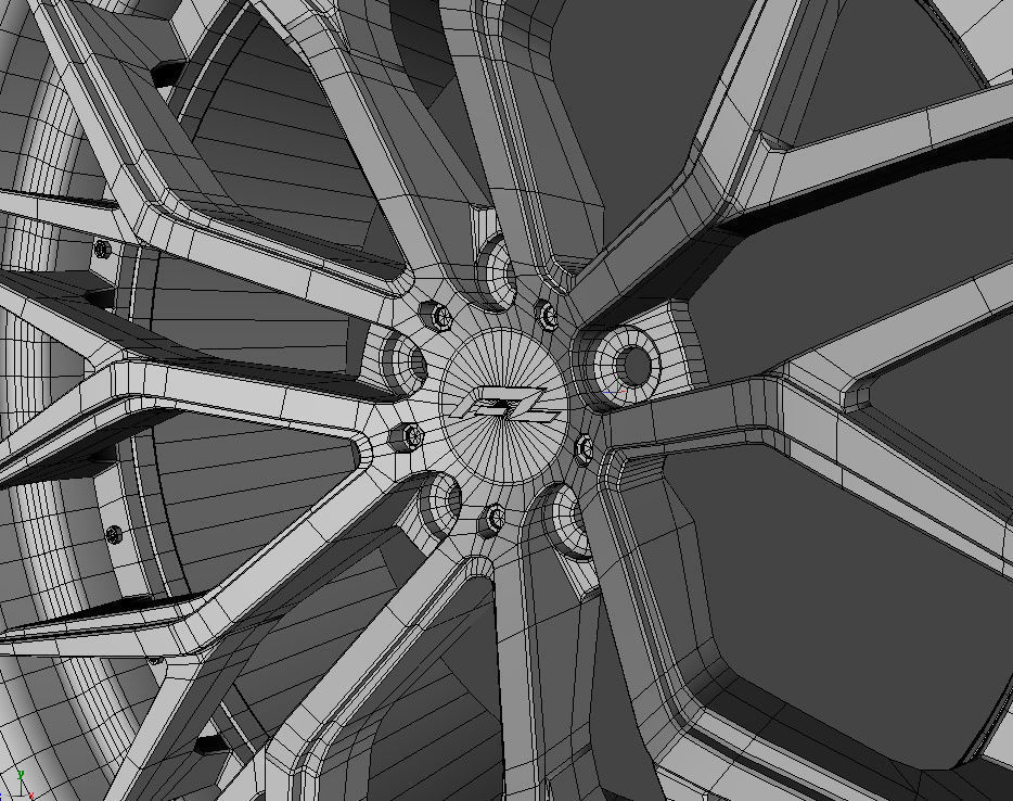 WHEEL BASED on FL FORCE ELITE 3D model_7