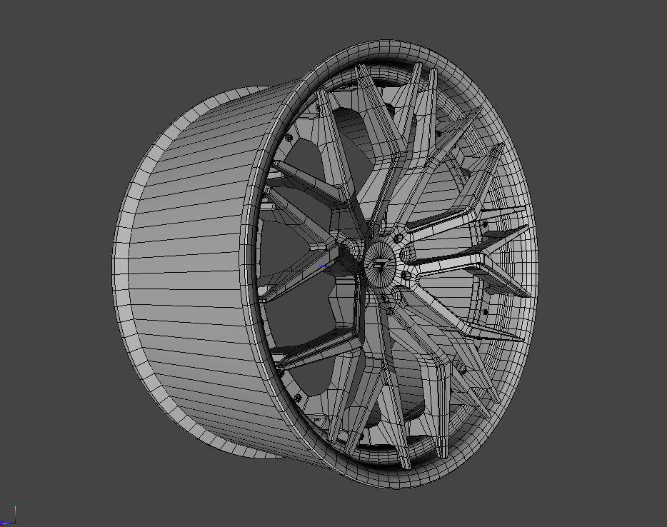 WHEEL BASED on FL FORCE ELITE 3D model_4