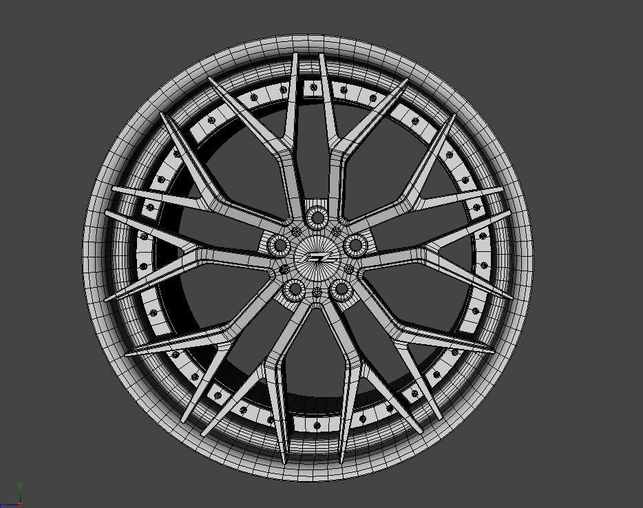 WHEEL BASED on FL FORCE ELITE 3D model_5